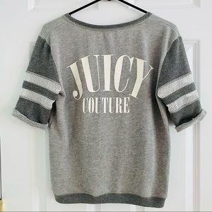 Juicy Couture Short Sleeve Ringer Style Top Small